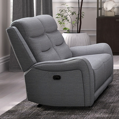 Furniture Of America Matthias Transitional Gray Manual Loveseat Model CM9987GY-LV-M