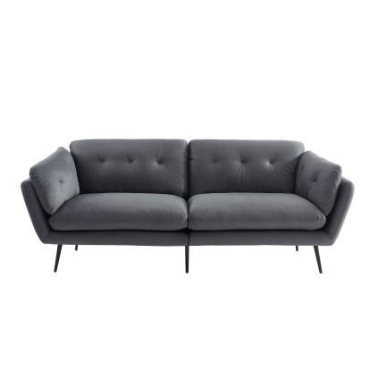 Divani Casa Cody Modern Grey Fabric Sofa Grey Sofa 77894 VGHCJYM2013-GREY