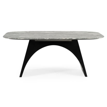 LA Furniture Colbert Modern Black & White Marble Dining Table VGNR-NI90065 Contemporary Style by Vig Furnitrue Number 83185 Catch Home Goods