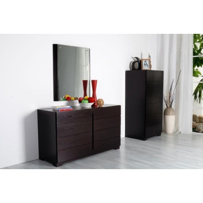 Modrest Comfy Modern Wenge Mirror Wenge Mirror 12459 VGKCCOMFY-MIR