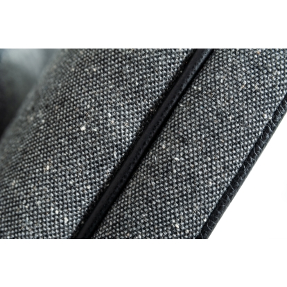 Divani Casa Conway Mid-Century Grey Fabric Sectional Sofa Grey Sectional Sofa 71575 VGKK2615-GRY