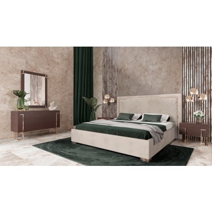 LA Furniture Corrico Eastern King Modern Q Bedroom Set VGVCBD1906-19-SET-Q Contemporary Style by Vig Furnitrue Number 80263 Catch Home Goods