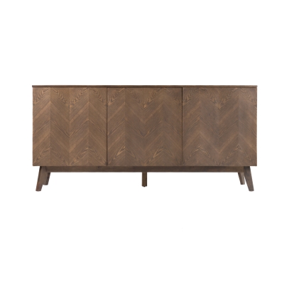 Modrest Costello Mid-Century Modern Wenge Buffet Wenge Buffet 82626 VGMA-BH-762