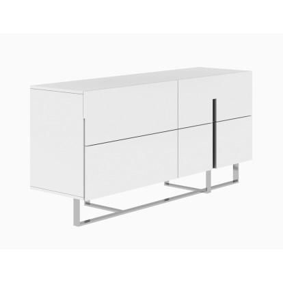 Voco Modern White Bedroom Dresser White Dresser 15511A VGCN1302C-P01