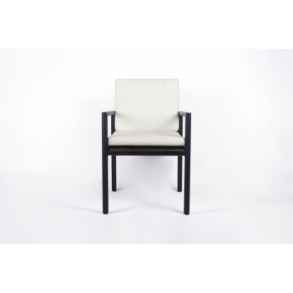 Renava Cuba Modern Outdoor Dining Chair Set of 2 White Outdoor Seating 79963Z VGPD-296.53-DC