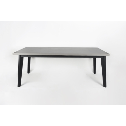 Renava Cuba Outdoor Concrete Dining Table Grey Outdoor Table 79965 VGPD-296.57-DT