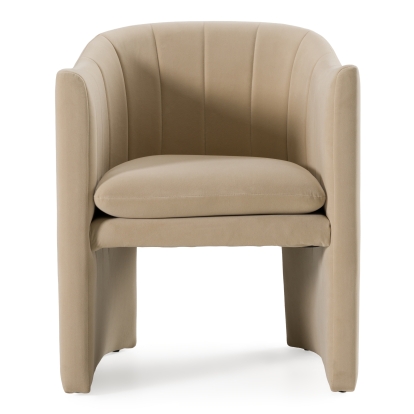 LA Furniture Danube Modern Beige Fabric Dining Chair VGEUMC-9704CH-A-BGE Contemporary Style by Vig Furnitrue Number 80593 Catch Home Goods