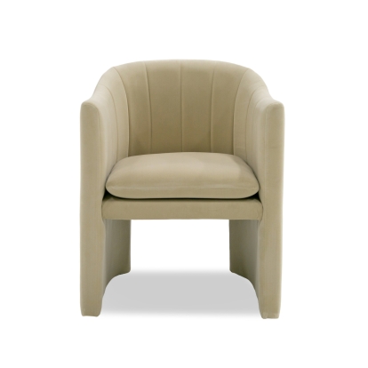 Modrest Danube Modern Beige Fabric Dining Chair Beige Dining Chair 80593 VGEUMC-9704CH-A-BGE