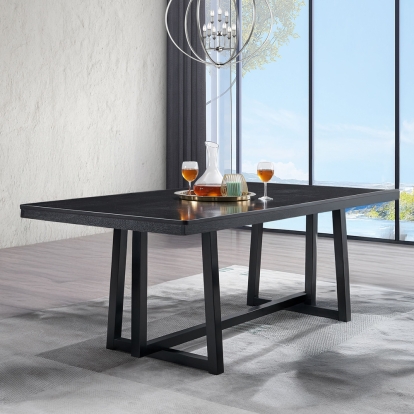 ACME Kini Black Dining Table Model DN04345