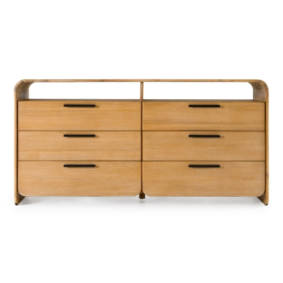 LA Furniture Dresden Modern Natural Acacia Dresser VGWD-BH-VF-DS-NAT Contemporary Style by Vig Furnitrue Number 83454 Catch Home Goods