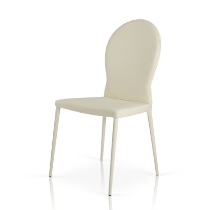 LA Furniture 167CH White Contemporary Modern Dining Chair (Set of 2) VGGUHY167CH-WHT Contemporary Style by Vig Furnitrue Number 14687Z Catch Home Goods