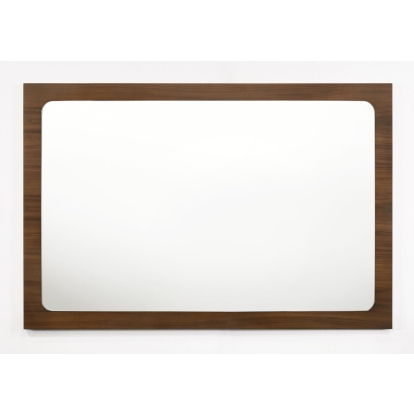 Modrest Dustin Modern Walnut Mirror Walnut Mirror 77547 VGMABR-99-MIR