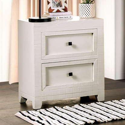 Furniture Of America Oakridge Rustic Ivory Night Stand Model EM7074IV-N