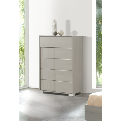 Modrest Ethan Italian Modern Grey Chest Grey Chest 70929 VGACETHAN-CHEST