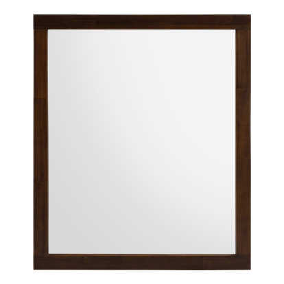 LA Furniture Fantasia Contemporary Dark Walnut Mirror VGWDHL-W04 Contemporary Style by Vig Furnitrue Number 77208 Catch Home Goods