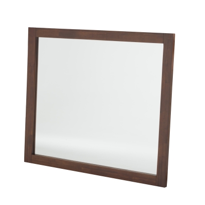 Nova Domus Fantasia Contemporary Dark Walnut Mirror Walnut Mirror 77208 VGWDHL-W04