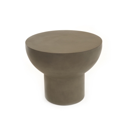 Modrest Fate Modern Grey Concrete End Table Grey End Table 81850 VGGR-614055-GRY