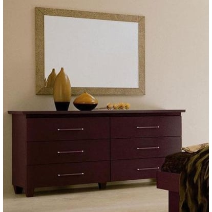 LA Furniture Miss Italia Beige Mirror VGCLMISSITALIA-MI Contemporary Style by Vig Furnitrue Number 14529 Catch Home Goods