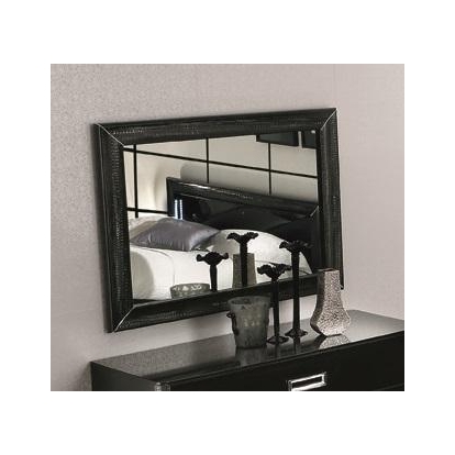 LA STAR Small Mirror Black Mirror 11660 VGCALASTAR01-MI