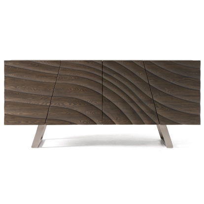 Modrest Finley Mid-Century Grey Ash Buffet Grey Buffet 82673 VGCS-SB-16050-GRY