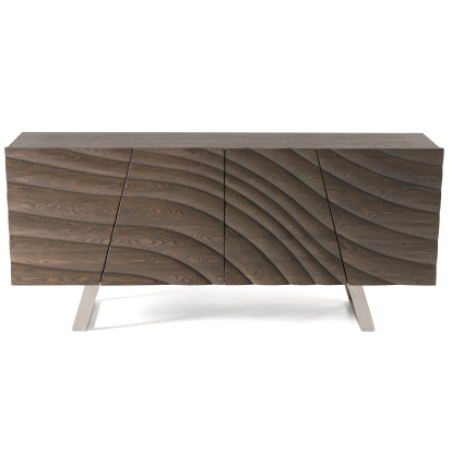 Modrest Finley Mid-Century Grey Ash Buffet Grey Buffet 82673 VGCS-SB-16050-GRY