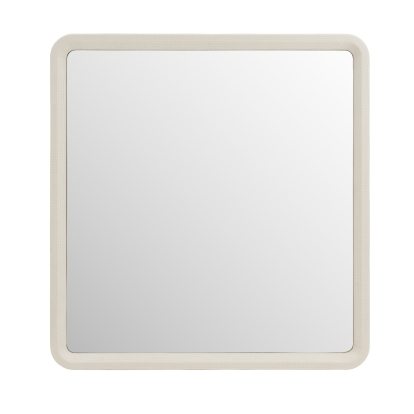 Modrest Florence Modern Beige Leatherette Mirror Beige Mirror 82677 VGVC-J2410-M