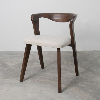 Furniture Of America Logstor Mid-Century Modern Rich Walnut Side Chair (2/Ctn) Model FM30002WN-SC-2PK