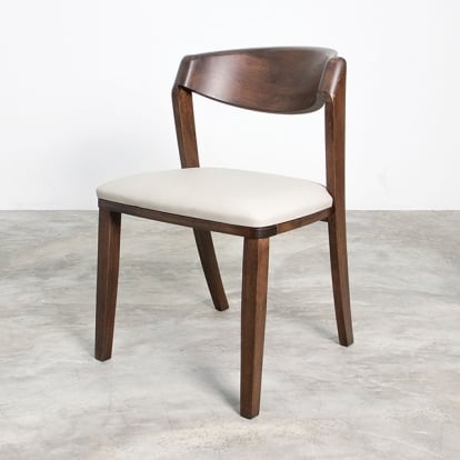 Furniture Of America Hadsten Mid-Century Modern Rich Walnut Side Chair (2/Ctn) Model FM30004WN-SC-2PK