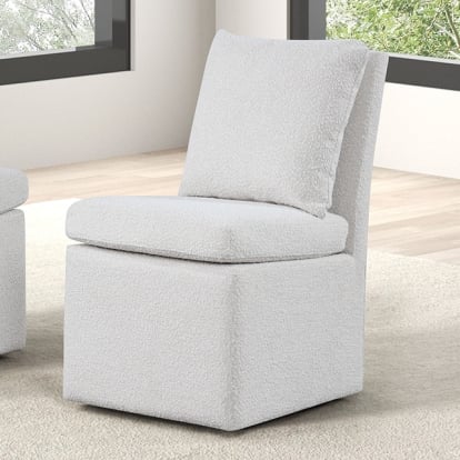 Furniture Of America Broager Contemporary White Dining Chair Model FM3000WH-SC