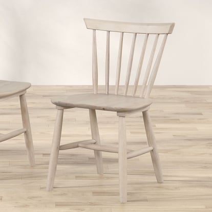 Furniture Of America Beale Mid-Century Modern White Oak Dining Chair (2/Ctn) Model FM3101NT-SC-2PK