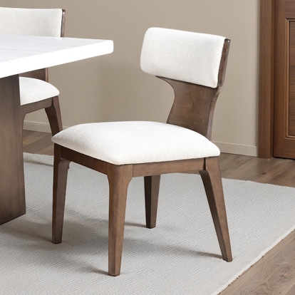 Furniture Of America Caerwys Contemporary Brown Side Chair (2/Ctn) Model FM34004BR-SC-2PK