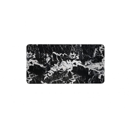 Furniture Of America Selsey Contemporary Black Dining Table, Black Stone Top Model FM34007BK-T