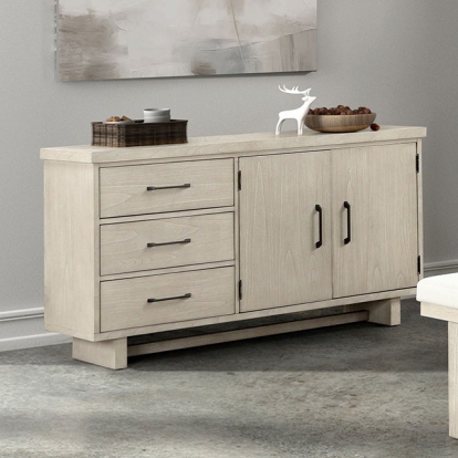 Furniture Of America Hagerman Modern Farmhouse Natural Sideboard Model FM3410NT-SV