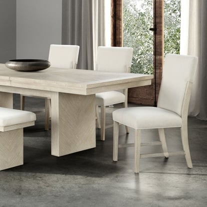 Furniture Of America Hagerman Modern Farmhouse Natural Dining Table Model FM3410NT-T-TABLE