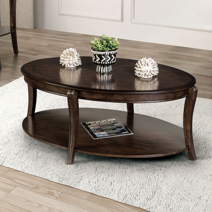 Furniture Of America Orkdal Transitional Walnut Coffee Table Model FM40001BR-C