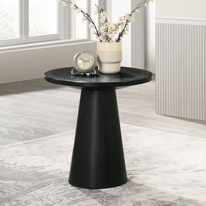 Furniture Of America Halewood Contemporary Oak End Table Model FM4222BK-E-PK