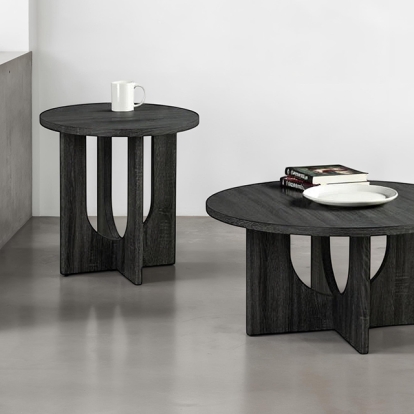 Furniture Of America Holen Contemporary Gray 3 Pc. Table Set Model FM44003GY-3PK-END TABLE