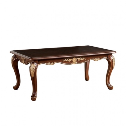 Furniture Of America Cookshire Traditional Rich Tobacco Coffee Table Model FM45004C