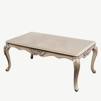 Furniture Of America Albacete Traditional Champagne Coffee Table Model FM45006CPN-C