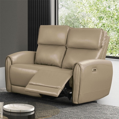 Furniture Of America Schlieren Contemporary Beige Power Loveseat Model FM6012BG-LV-PM