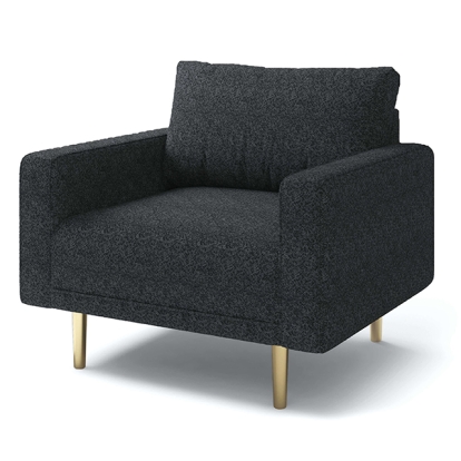 Furniture Of America Elverum Contemporary Black Chair Model FM61000BK-CH