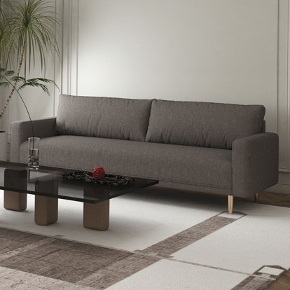 Furniture Of America Elverum Contemporary Charcoal Gray Sofa Model FM61000GY-SF