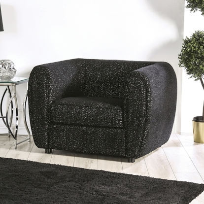 Furniture Of America Verdal Contemporary Black Chair Model FM61001BK-CH