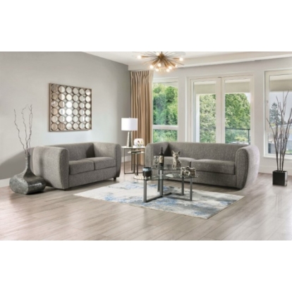 Furniture Of America Verdal Contemporary Charcoal Gray Sofa Model FM61001GY-SF