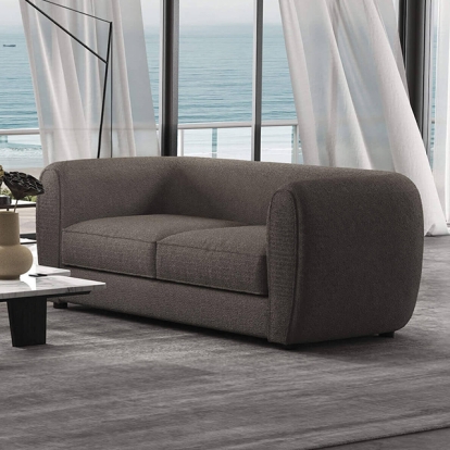 Furniture Of America Verdal Contemporary Charcoal Gray Loveseat Model FM61001GY-LV