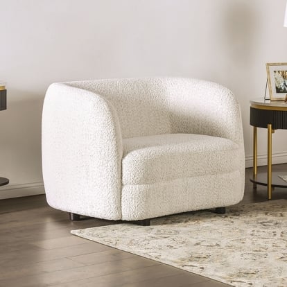 Furniture Of America Versoix Contemporary Off-White Chair Model FM61003WH-CH