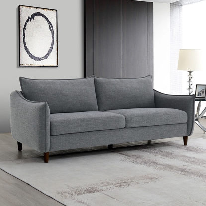 Furniture Of America Vermon Contemporary Gray Sofa Model FM61004GY-SF