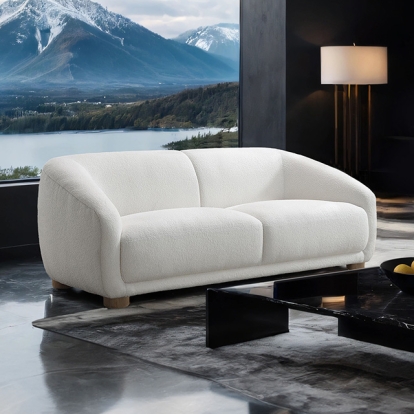 Furniture Of America Kolvere Contemporary White Loveseat Model FM61006WH-LV