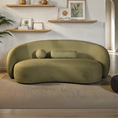 Furniture Of America Brevik Contemporary Olive Green Sofa Model FM61116GR-SF