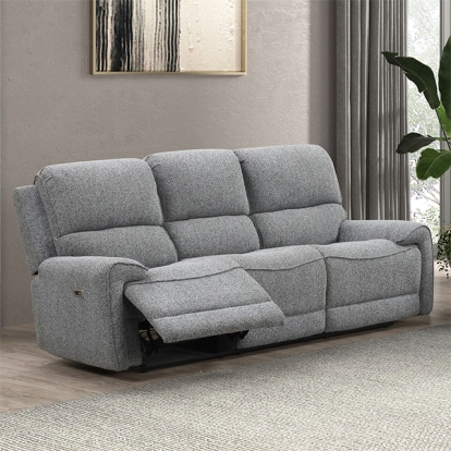 Furniture Of America Morcote Contemporary Gray Power Sofa Model FM62001GY-SF-PM